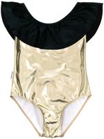 Andorine metallic swimsuit - GOLD