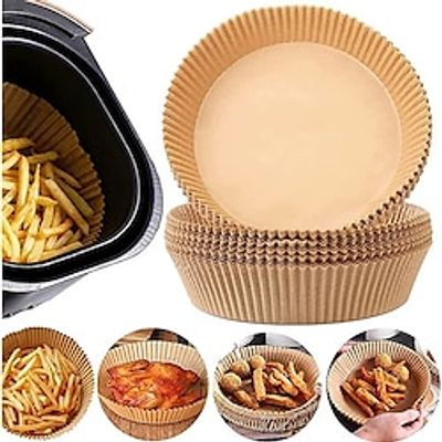 100PCS Special Paper for Air Fryer Liners Baking Oil-proof and Oil-absorbing Paper for Household Barbecue Plate Food Oven Kitchen Pan Pad Lightinthebox 100PCS Special Paper for Air Fryer Liners Baking Oil-proof and Oil-absorbing Paper for Household Barbecue Plate Food Oven Kitchen Pan Pad Lightinthebox
