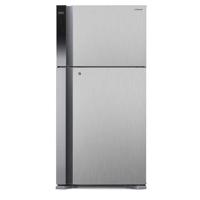 Hitachi 715L Gross Top Mount Double Door, Touch Screen Control Refrigerator Silver - RV715PUK7KPSV