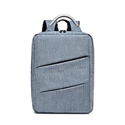 16 Inch Laptop Commuter Backpacks Nylon Fiber Solid Color for Men for Women for Business Office miniinthebox
