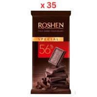 Roshen Classic Dark Chocolate 85G, Box Of 35Pcs