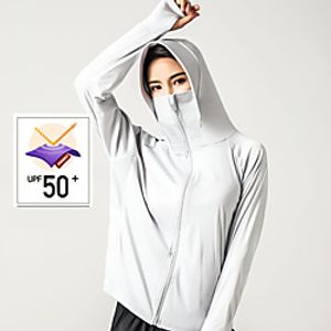 Women's Hoodie Jacket Zip Up Hoodie Coat Full Zip Pocket Stand Collar Sport Athleisure Jacket Long Sleeve Breathable Soft Comfortable Exercise  Fitness Running Everyday Use Casual Daily Outdoor Lightinthebox