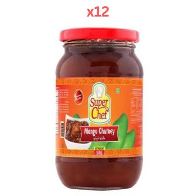 Super Chef Mango Chutney ( Sweet ) 500Gm (Pack Of 12)