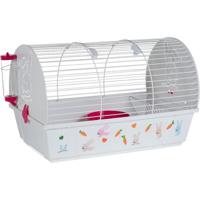 Voltrega Spain Rabbit Cage 993 White Fuchsia