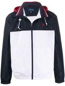 Polo Ralph Lauren panelled logo jacket - White