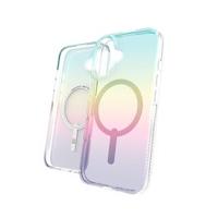 ZAGG Milan Snap Case For iPhone 16 MagSafe Wireless Charging Compatible Case with Expressive Style Iridescent (ZAG Case MLN iP16 IR)
