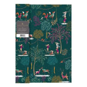 Sara Miller Woodland Tales Roll Wrap (70cm x 7m)