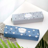 Pencil  pen  Case box back to school gift Cute animals Simple Stationery Bag Holder zippe 21.76 cm Lightinthebox - thumbnail