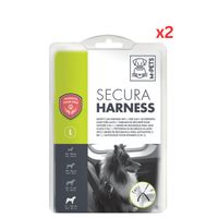 M-PETS Secura Safety Car Harness 2in1 Large (Pack of 2)