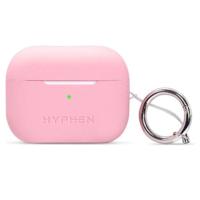 HYPHEN Apple AirPods Pro 2nd Gen Silicone Case | Pink | with Additional Clear Case Included | Stylish, Protective, and Convenient