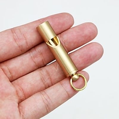 2pcs Brass Outdoor Survival Whistle Equipment Supplies Retro Referee Brass Whistle Pure Brass Survival EDC Whistle Lightinthebox 2pcs Brass Outdoor Survival Whistle Equipment Supplies Retro Referee Brass Whistle Pure Brass Survival EDC Whistle Lightinthebox