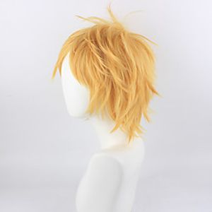 anime naruto uzumaki naruto wig orange anti-curled full wig set anime cos wig miniinthebox