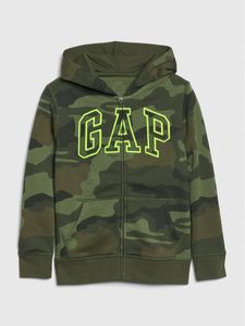 Kids Gap Logo Camo Hoodie Sweatshirt