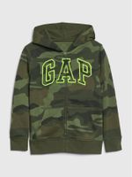 Kids Gap Logo Camo Hoodie Sweatshirt - thumbnail
