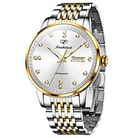 New Jinshidun Brand Men'S Luminous Watch Double Calendar Automatic Mechanical Watch Business Simple Waterproof Men'S Sports Watch Lightinthebox - thumbnail