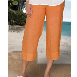 Women's Pants Solid Color Sport Athleisure Bottoms Breathable Soft Comfortable Everyday Use Street Casual Daily Activewear Outdoor Lightinthebox