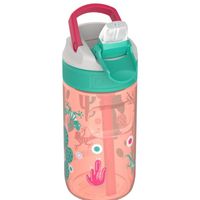Kambukka Lagoon Water Bottle with Spout Lid - 400 ML - Cactus Gekko - KAM11-04037