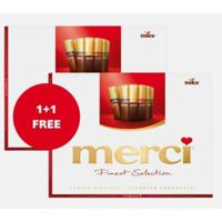 Merci Finest Selection Chocolate 250g, 1+1 Free Carton