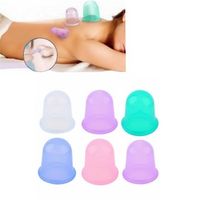 Silicone Cupping Set Moisture Absorption Vacuum Cups Health Care