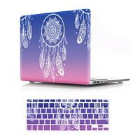 MacBook Case Compatible with Macbook Air Pro 13.3 16 M1(13.3) inch Hard Plastic Color Gradient miniinthebox - thumbnail