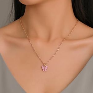 1PC Pendant Necklace For Women's Party Evening Sport Gift Alloy Lightinthebox