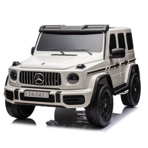 Mercedes Benz 4X4 G63 Big Toy Rideon Car - White 12V (UAE Delivery Only)