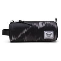 Herschel Settlement Pencil Case - Blurred Ikat Black