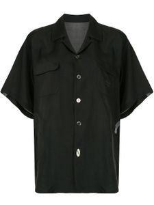 Undercover graphic print short-sleeve shirt - Black