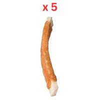 Trixie Denta Fun Barbecue Chicken Chewing Ribs Dog Chews 12CM Pack Of 5 Trixie Denta Fun Barbecue Chicken Chewing Ribs Dog Chews 12CM Pack Of 5