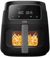 Beko ExpertFry Hot Air Fryer XXL FRL 3374B 7.6 Litre with Window, 1750W, Touch Control Display, 9 Preset Programs Including Defrost, French Fries, Chicken, Grill, Skewer, Bake, Dehydrate, Roast - thumbnail