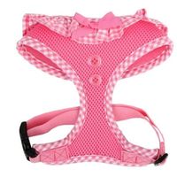 Puppia Vivien Harness A Pink L Neck 13.5 Inch And Chest 20 - 29 Inch