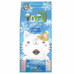 Nutrapet Tofu Snowflake Clumping Cat Litter Original - 7 Liters