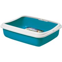 Georplast Big Cat Litter Tray - Blue Pack Of 2