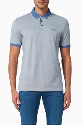 Prout Polo Shirt in Pima Cotton Prout Polo Shirt in Pima Cotton