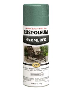 RustOleum Hammered Metal Finish Grey 12Oz