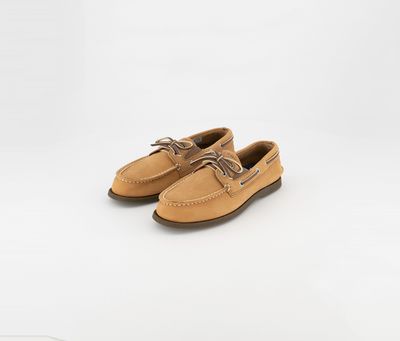 Boys Authentic Slip On Top Sider Shoes  Brown