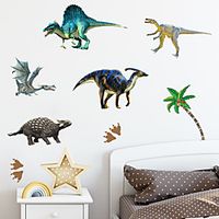 Animals Cartoon Wall Stickers Living Room Kids Room Kindergarten Removable Pre-pasted PVC Home Decoration Wall Decal 1pc miniinthebox Animals Cartoon Wall Stickers Living Room Kids Room Kindergarten Removable Pre-pasted PVC Home Decoration Wall Decal 1pc miniinthebox