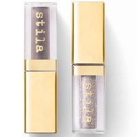 Stila Ouble Dip Suede Shade And Glitter And Glow Grey Fox 2 X 0.07oz Liquid Eyeshadow