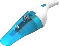 Black+Decker 3.6V 1.5Ah Li-Ion Cordless Wet & Dry Dustbuster Handheld Vacuum, White/Blue, WDC115WA-B5