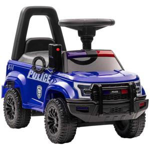 Amsham Police Rideon Pusher Car - Blue (UAE Delivery Only)