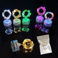 Underwater Light, Waterproof Garland Vase Diving Pool Night Light, Fountain Floating LED Aquarium Fish Tank Party Decoration Light, Thanksgiving Christmas Decoration Lights Lightinthebox - thumbnail