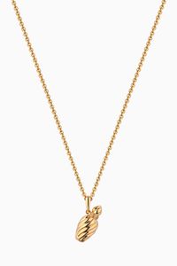 Merwad Necklace with Diamonds in 18kt Yellow Gold, Mini