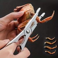 Durable Customizable Crab Pliers - Ergonomic Zinc Alloy Seafood Cracker with Easy-Grip for Effortless Shell Removal, Ideal for Home Chefs Lightinthebox