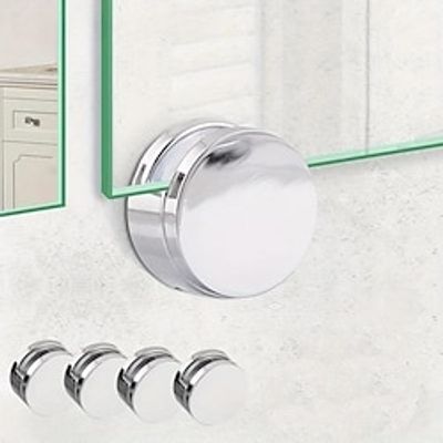 1pc Rust-Resistant Mirror Clip For Easy Installation And Secure Hold - Perfect For Bathroom And Makeup Mirrors miniinthebox