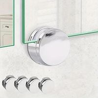 1pc Rust-Resistant Mirror Clip For Easy Installation And Secure Hold - Perfect For Bathroom And Makeup Mirrors miniinthebox - thumbnail