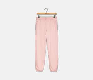 Kids Girls French Terry Logo Jogger Pants  Pink