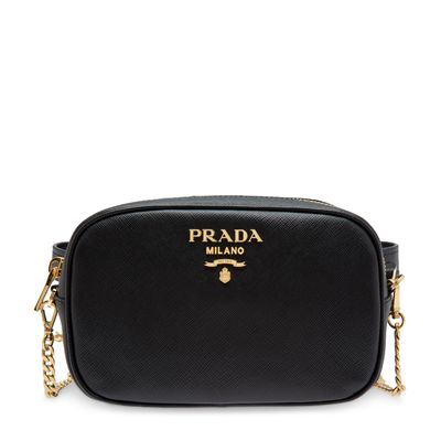 Saffiano leather belt bag