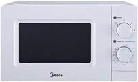 Midea 20 Liters Solo Microwave Oven With 5 Power Levels, 700W, Child-Safety Lock, Defrost Function, 35 Minutes Timer, Fast Reheat, Push Button Door Opening, White - MO20MWH