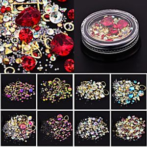 Outfits / Rhinestones Sets / Nail Art Design Crystal / Fashion / Nail Glitter Daily miniinthebox