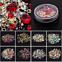 Outfits / Rhinestones Sets / Nail Art Design Crystal / Fashion / Nail Glitter Daily miniinthebox - thumbnail